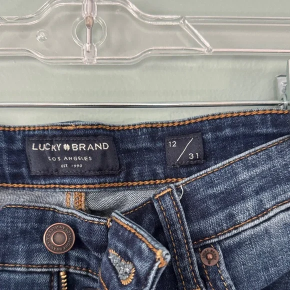 Lucky Brand Women's Deep Indigo Skinny Jeans - Picture 2 of 4